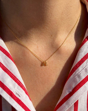Tiny Letters Necklace