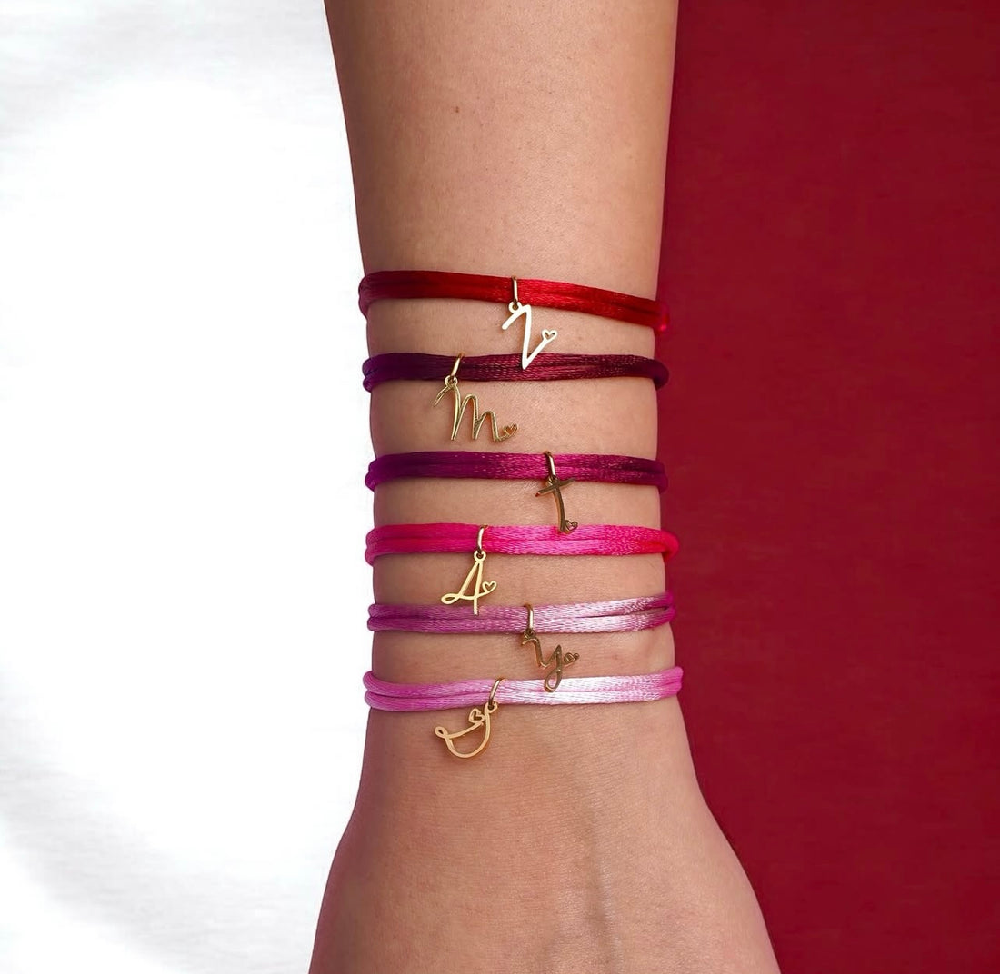 Alphabet of love bracelet
