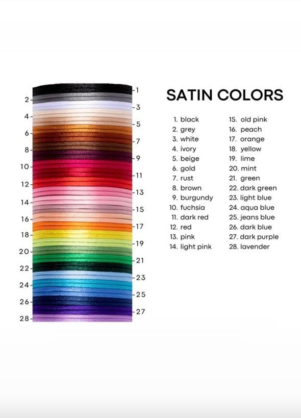 Customized letter with colored thread