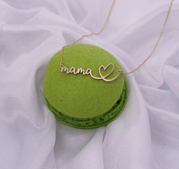 Customized name with heart